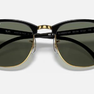 NWT Ray-Ban Sunglasses with Original Case & Cleaning Cloth - Clubmaster Classic